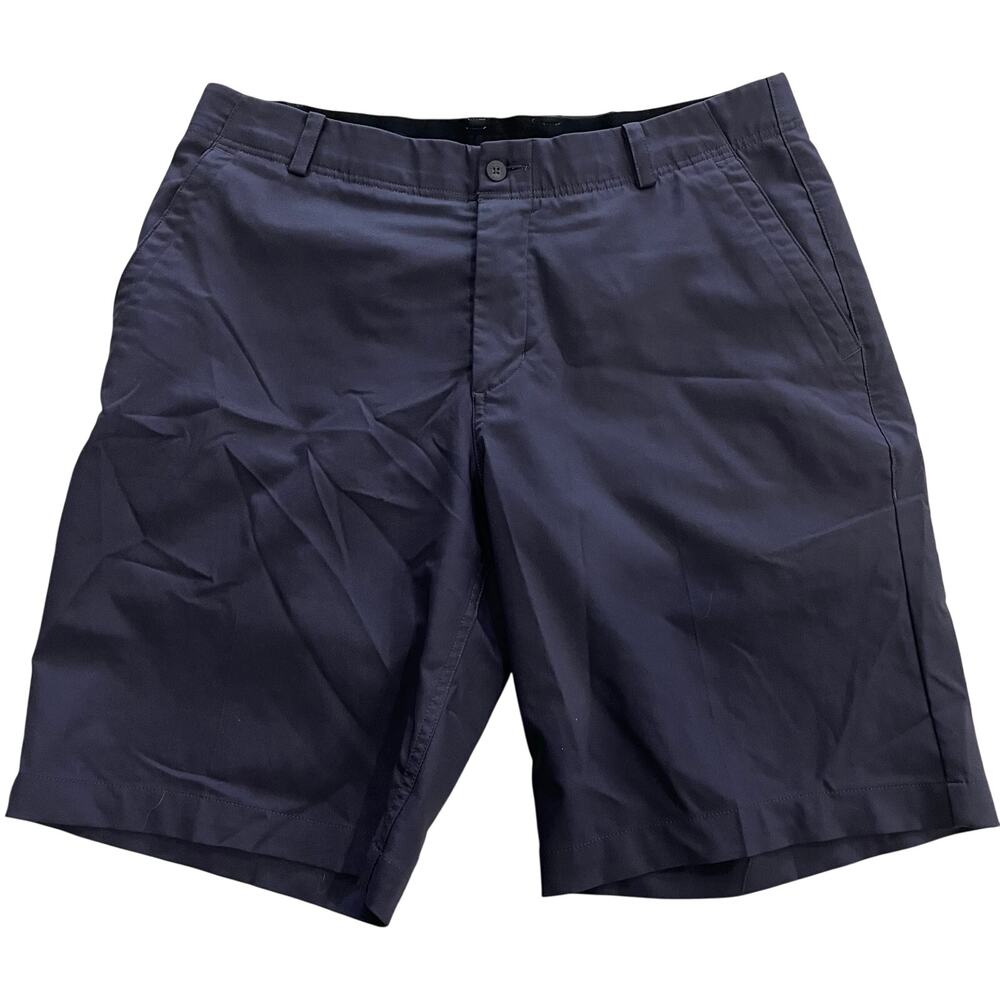 Nike Golf Men's 34 Black Dri-FIT Flat Front Performance Shorts